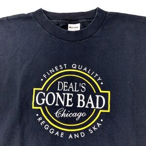 Vintage 90s Deals Gone Bad Band Shirt XL‎ Ska Reggae Chicago MURINA USA